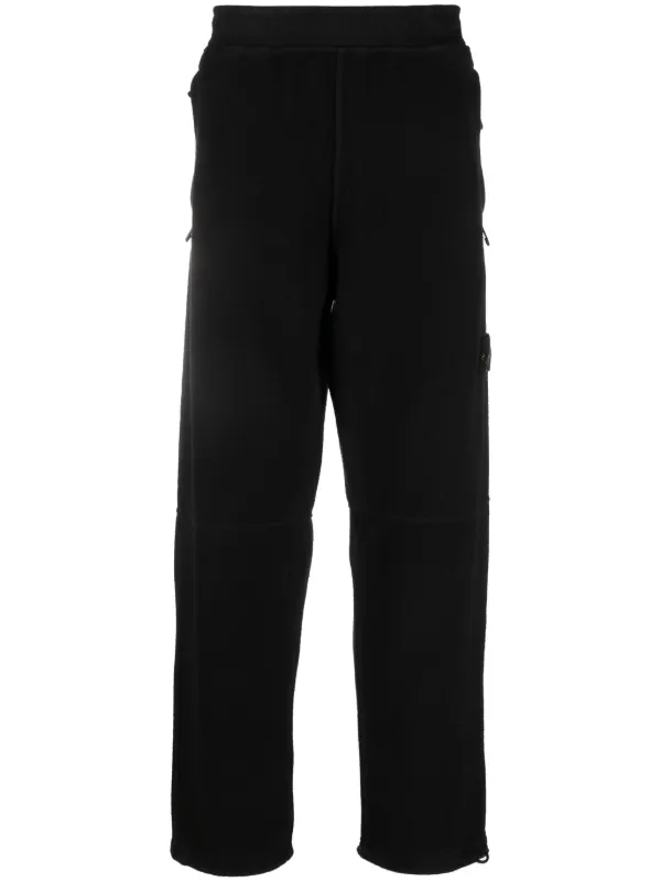 Stone Island フリース パンツ | ブラック | FARFETCH JP