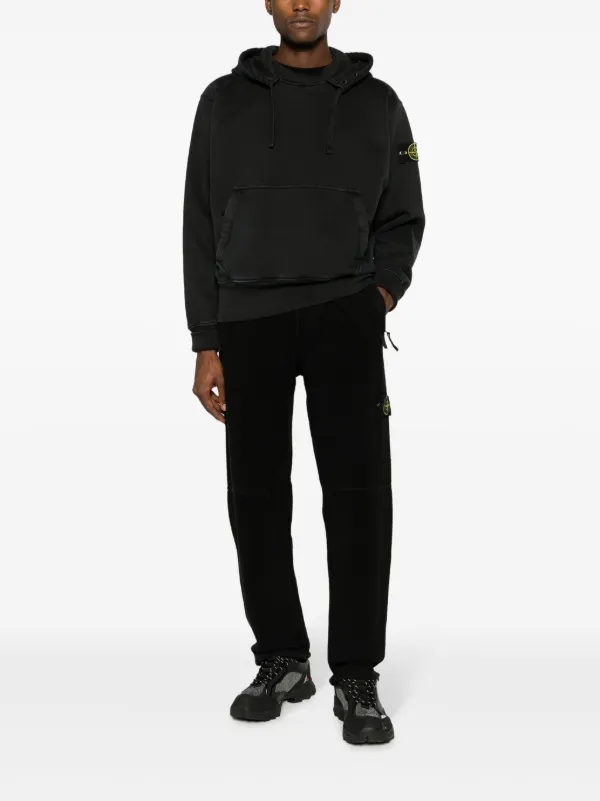 Stone island fleece badge jogging bottoms top