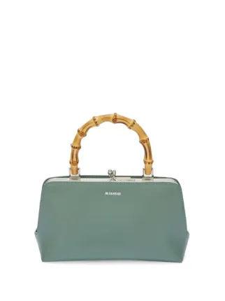 Jil Sander Goji Bamboo ハンドバッグ ミニ | グリーン | FARFETCH JP