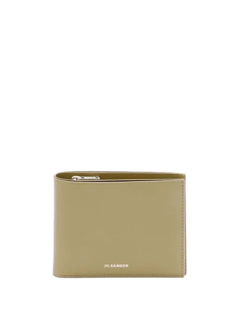 Jil Sander складной кошелек с тисненым логотипом
