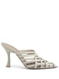 Malone Souliers Whitney 90mm leather mules - Grey