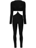 mvp wardrobe Marina cut-out jumpsuit - Black