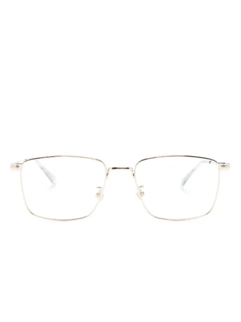 Montblanc nose-pads square-frame glasses