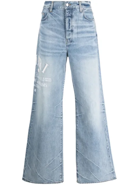 AMIRI Arts District wide-leg jeans