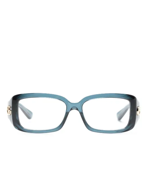 Gucci Eyewear GG1406O Interlocking-G rectangle-frame glasses