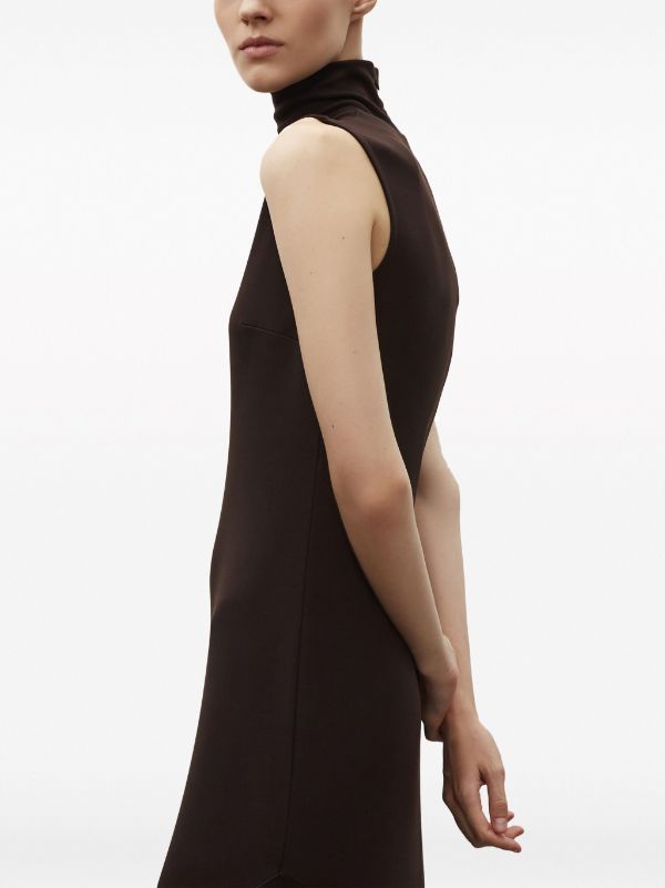 12 STOREEZ high-neck Sleeveless Maxi Dress - Farfetch