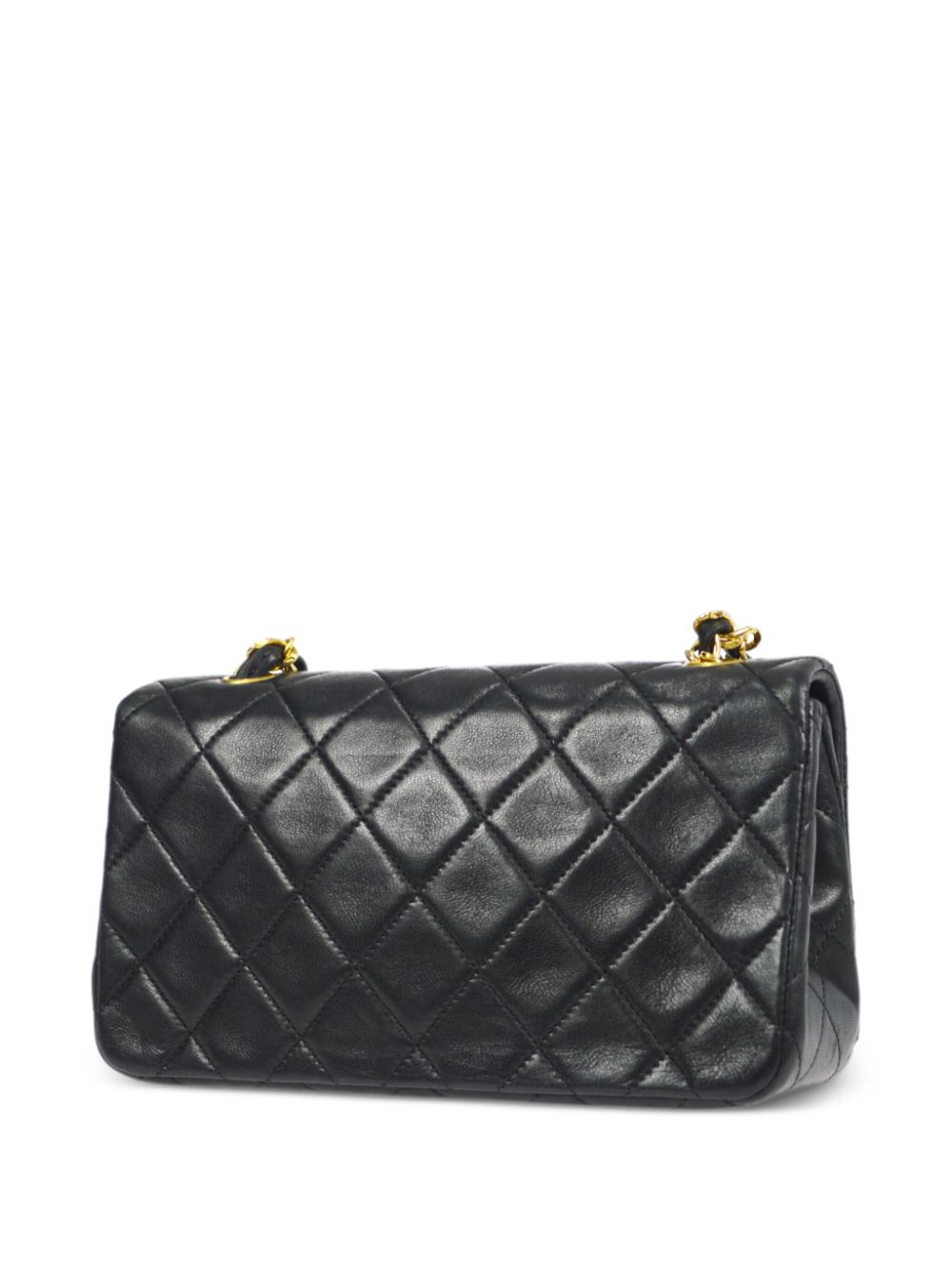 CHANEL Pre-Owned 1990 Full Flap schoudertas - Zwart