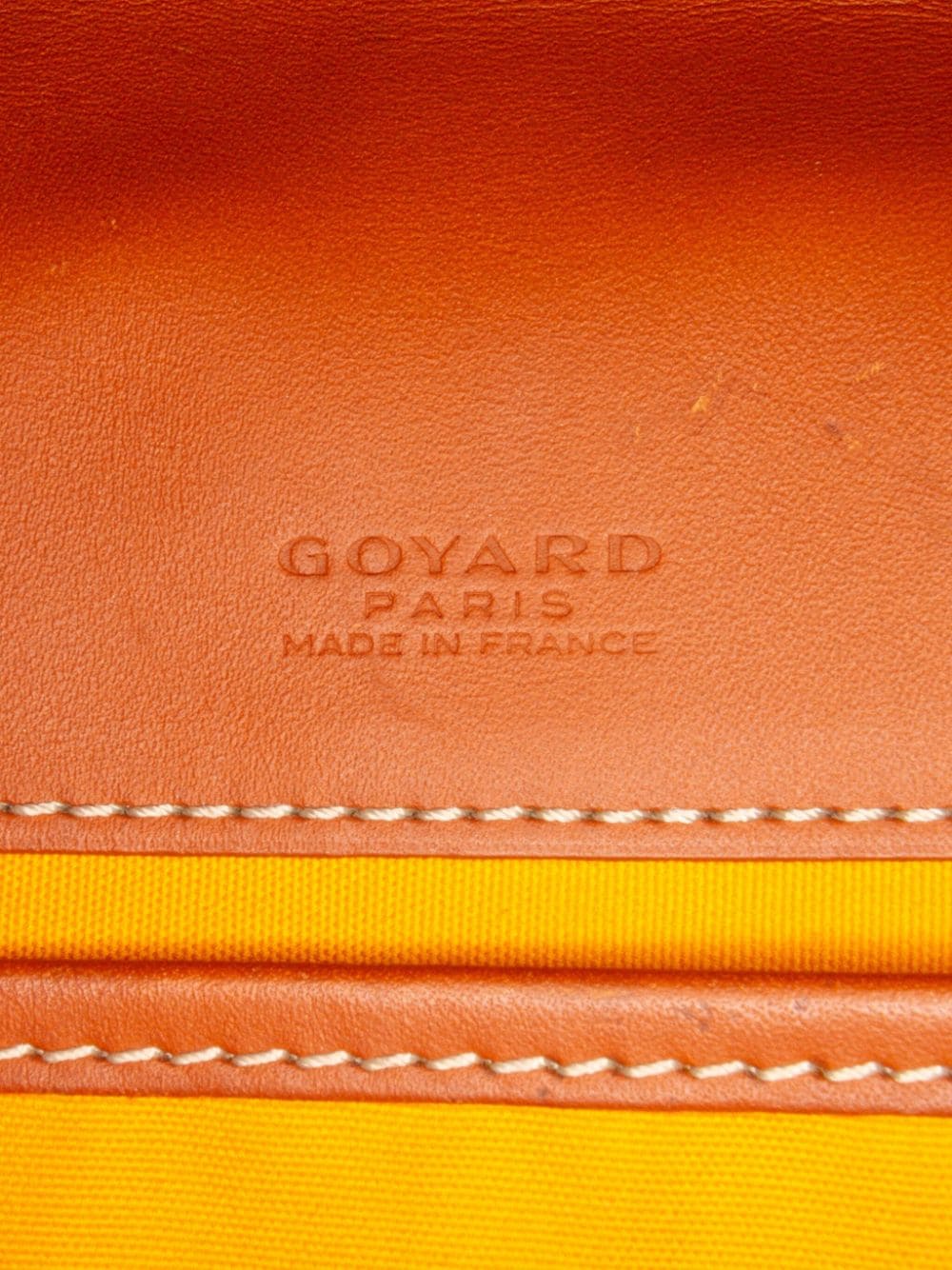 Pre-owned Goyard Yellow Belvedere Messenger Bag