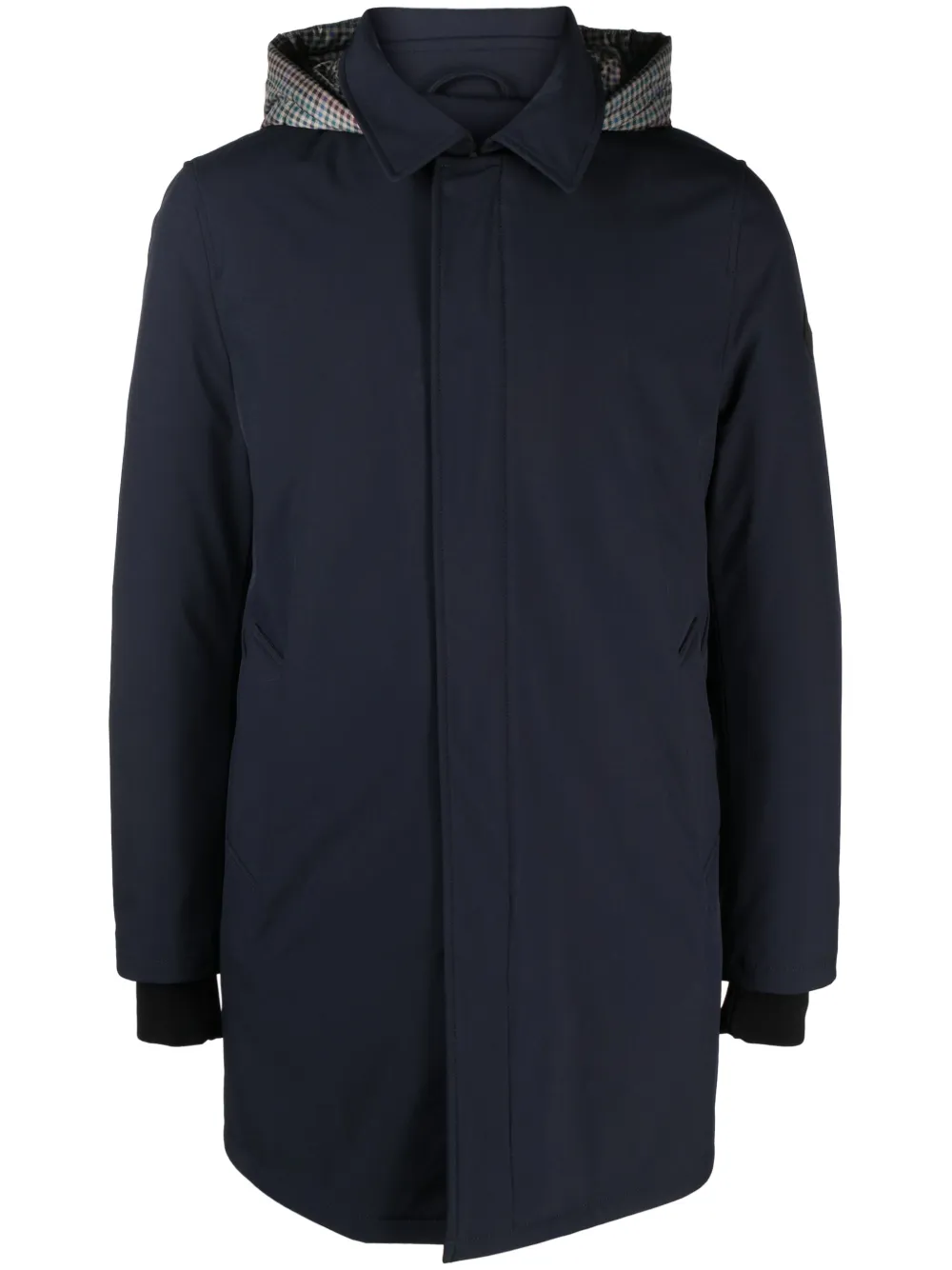 Manuel Ritz Jas met logopatch Blauw