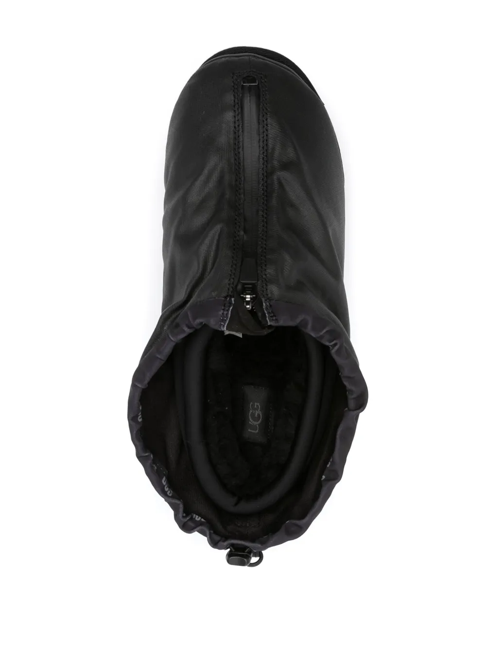 UGG Tasman Shroud zip-up slippers Black