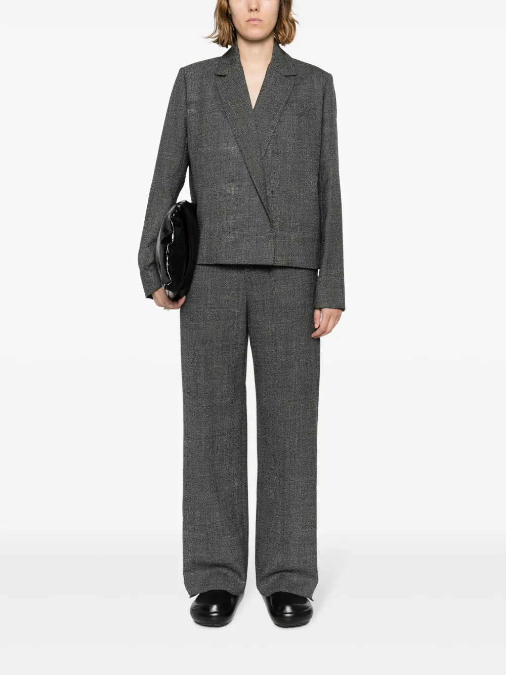 LOEWE Wollen pantalon - Zwart