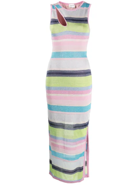 Suboo Zephyr striped maxi dress