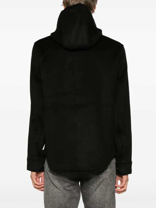 Emporio Armani フーデッド シャツジャケット - Farfetch