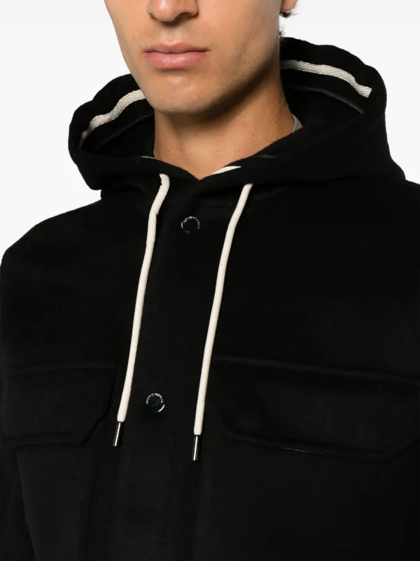 Emporio Armani フーデッド シャツジャケット - Farfetch