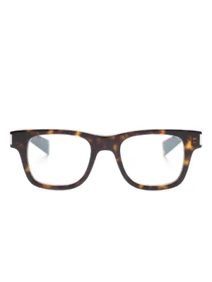 Miu Miu Eyewear square-frame Glasses | Brown | FARFETCH CA