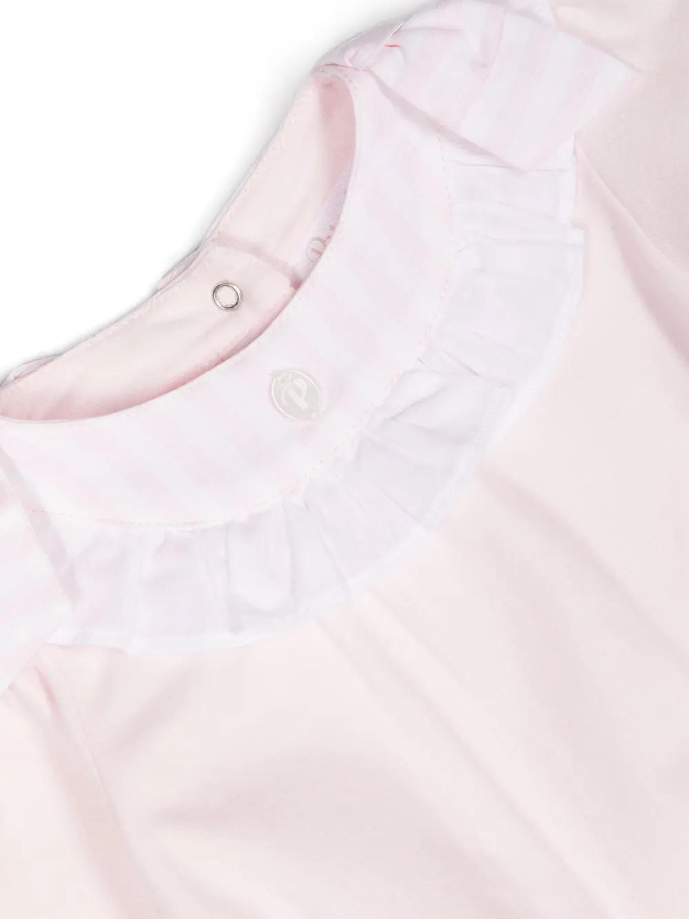 Patachou Pyjama met ruches en lange mouwen Roze