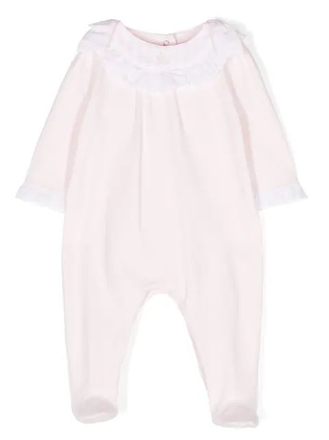 Patachou ruffle-trim long-sleeve pyjamas