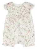 Patachou floral-print cotton shorties - White