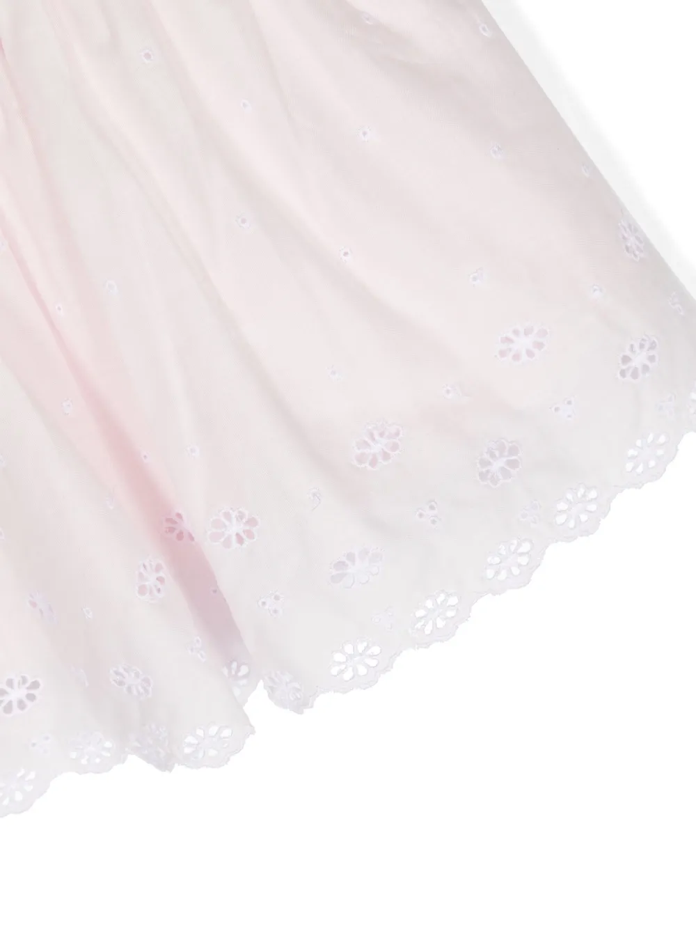 Patachou Katoenen jurk met broderie anglaise Roze