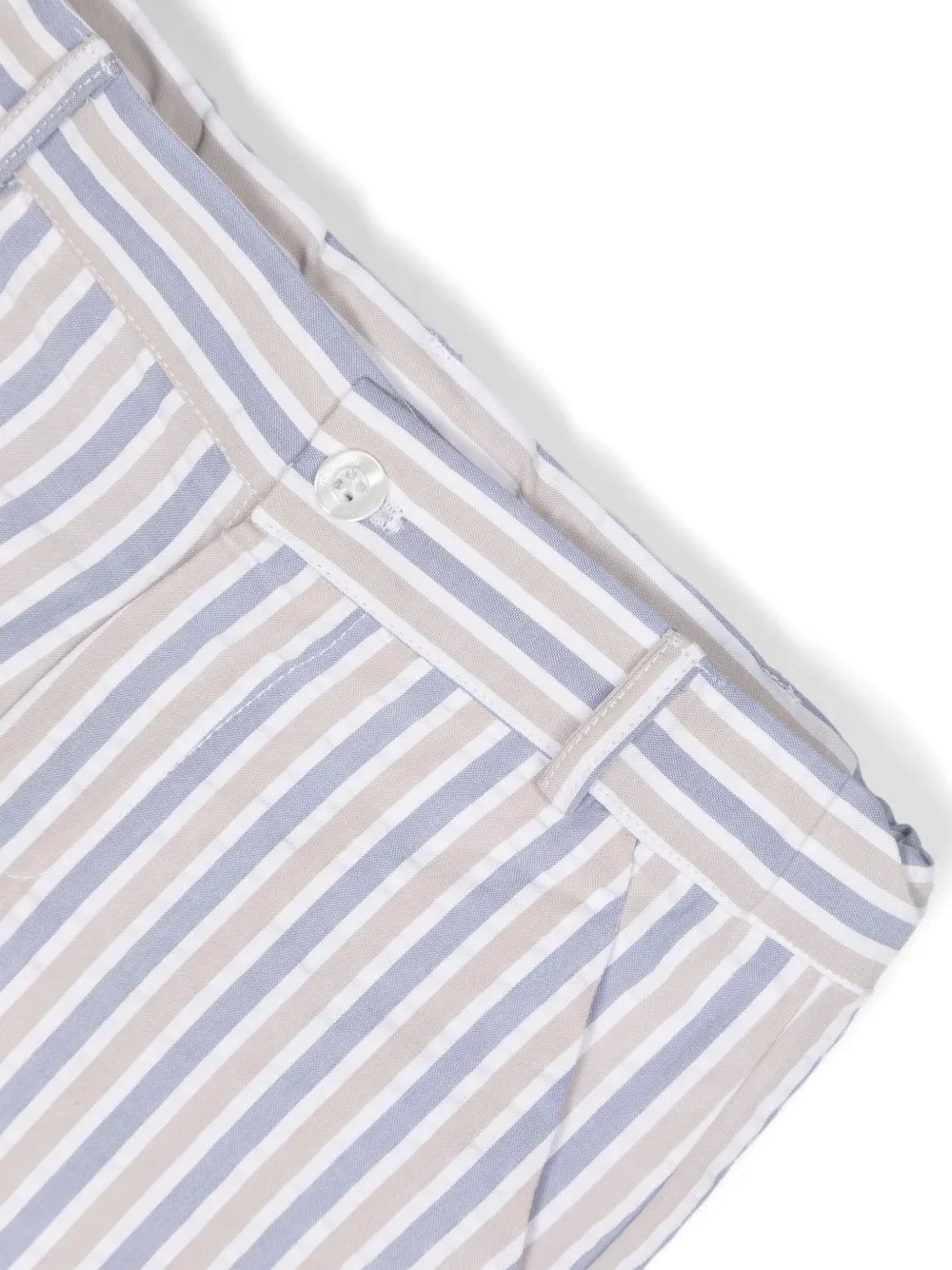 Patachou Gestreepte shorts Wit