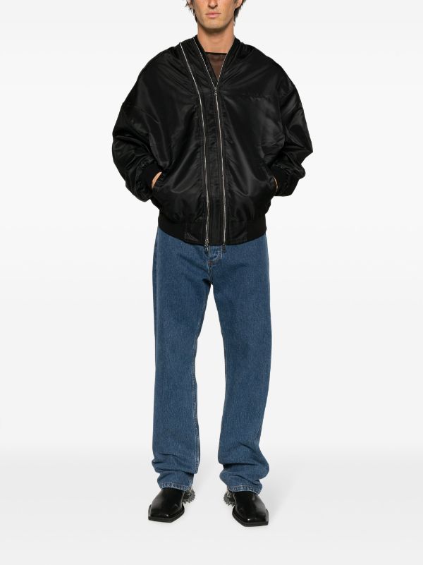 Y/Project zip-up Satin Jacket - Farfetch