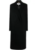 LOEWE double-breasted tailored wool coat - Black