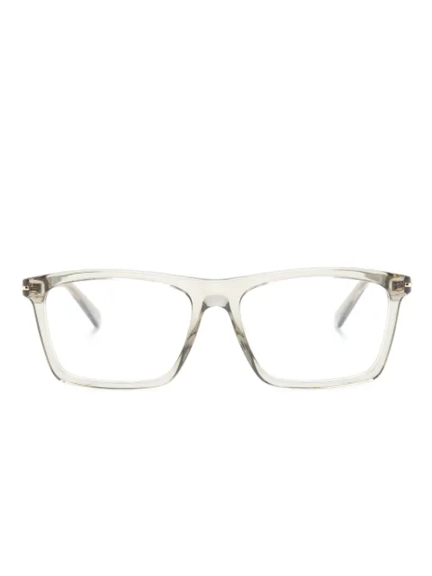 Gucci Eyewear logo-lettering rectangle-frame glasses