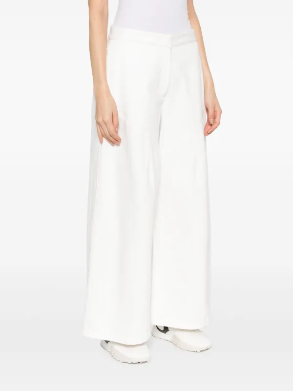 【関税込み】Jil Sander ホワイト ワイドパンツ Jil Sander ワイドパンツ | ホワイト | FARFETCH JP