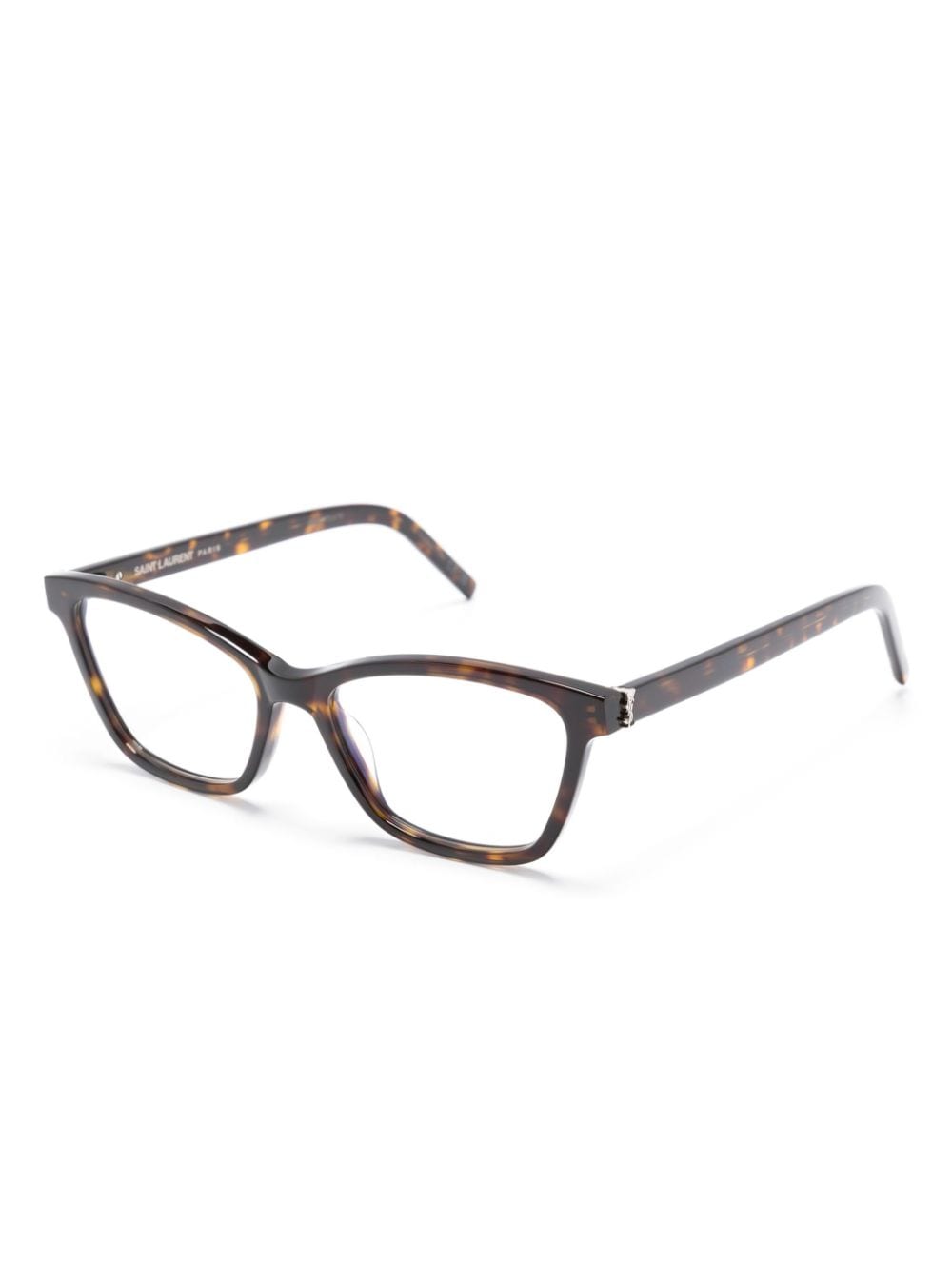 Saint Laurent Eyewear Bril met vierkant montuur - Bruin