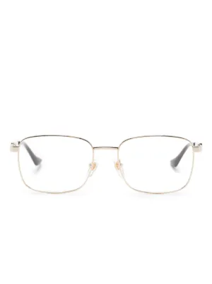 Cartier Eyewear パンテール ドゥ カルティエ 眼鏡フレーム | ゴールド