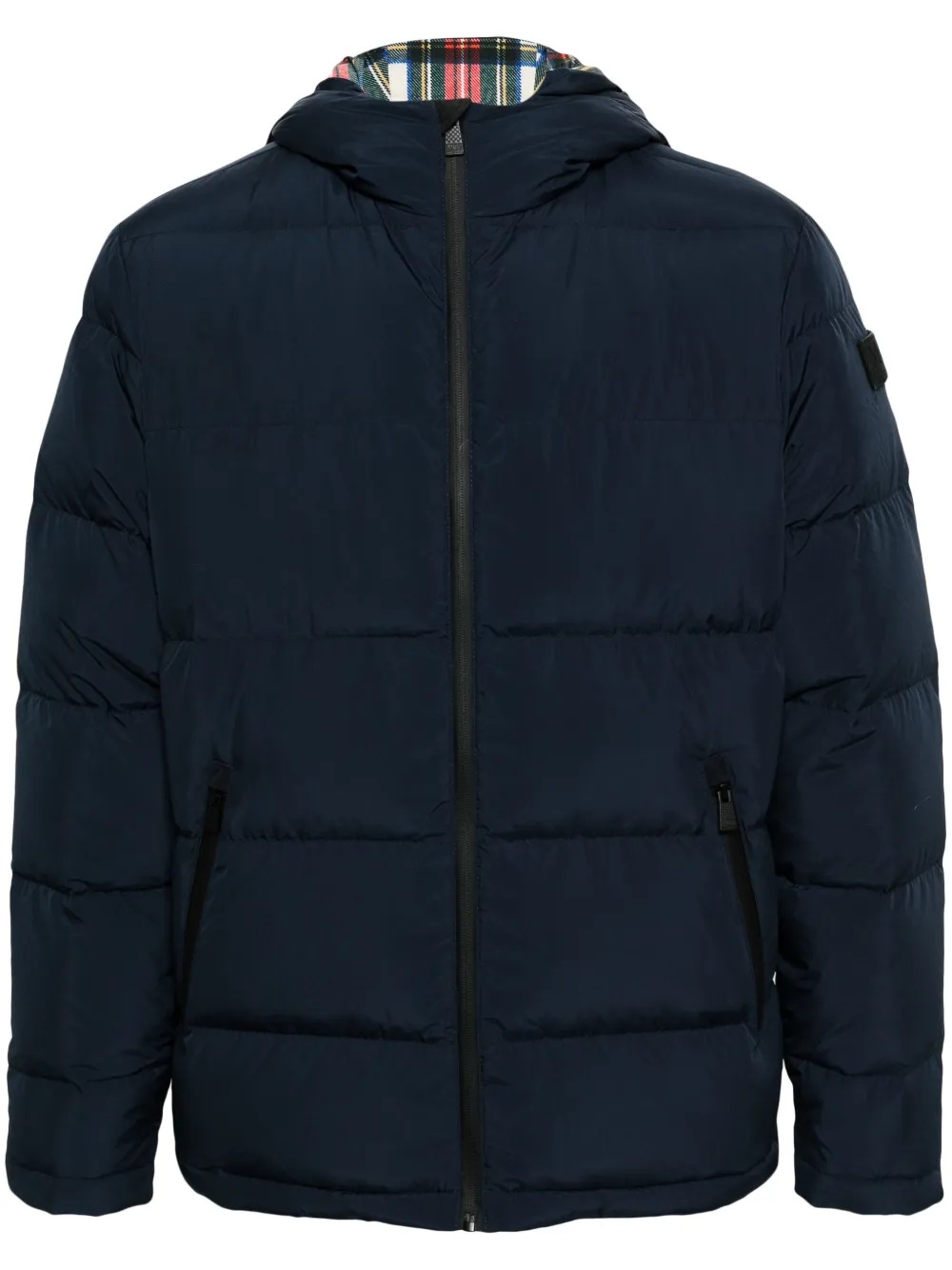 MC2 Saint Barth Donsjack met capuchon Blauw