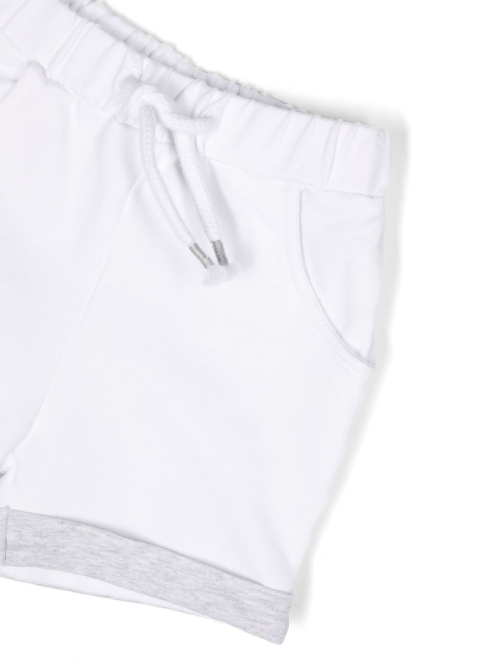 Patachou Shorts met geborduurd logo Grijs