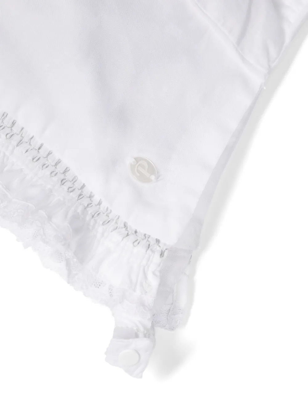 Patachou Babypakje met kanten afwerking Wit