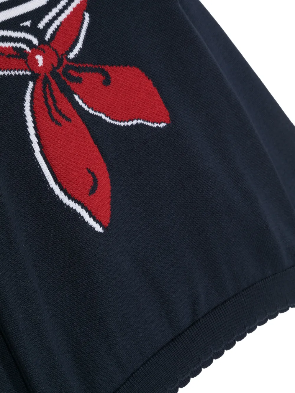 Patachou Strik intarsia trui Blauw