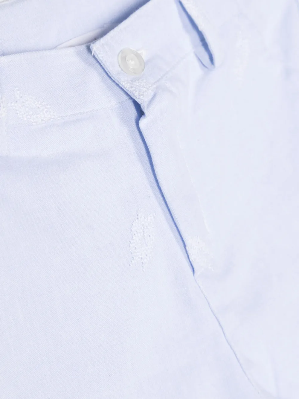Patachou Katoenen shorts met borduurwerk Blauw