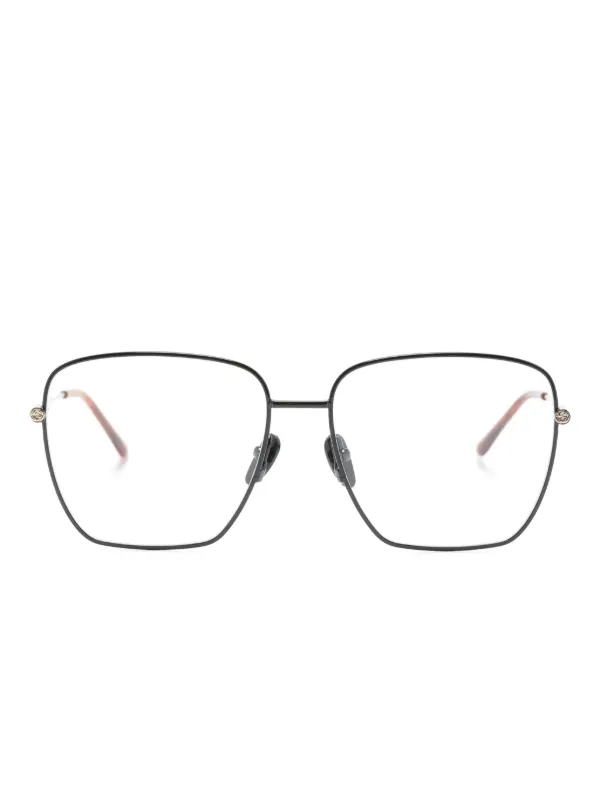 Gucci Eyewear GG1414O GG オーバーサイズ 眼鏡フレーム | ブラック 