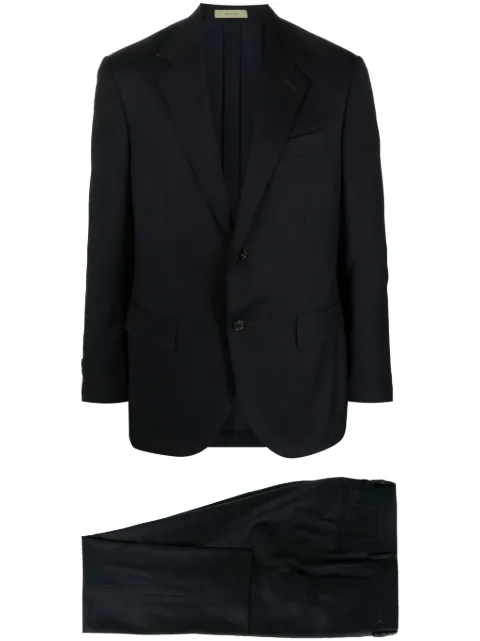 Corneliani single-breasted virgin wool suit