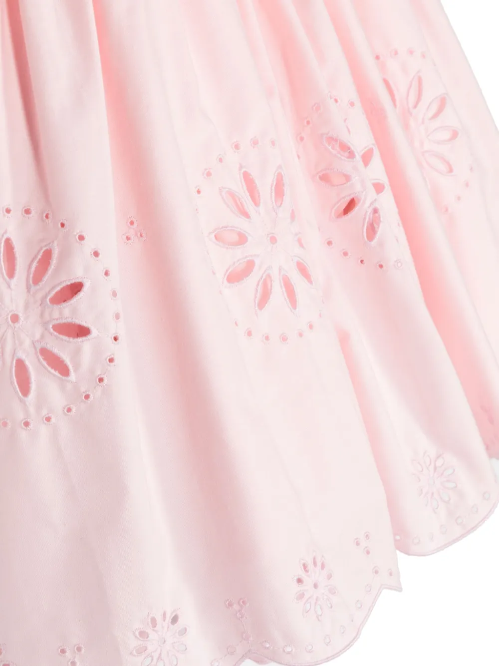 Patachou Katoenen jurk met broderie anglaise Roze