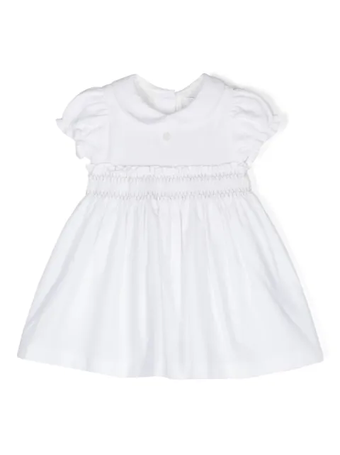 Patachou honeycomb-knit flared dress