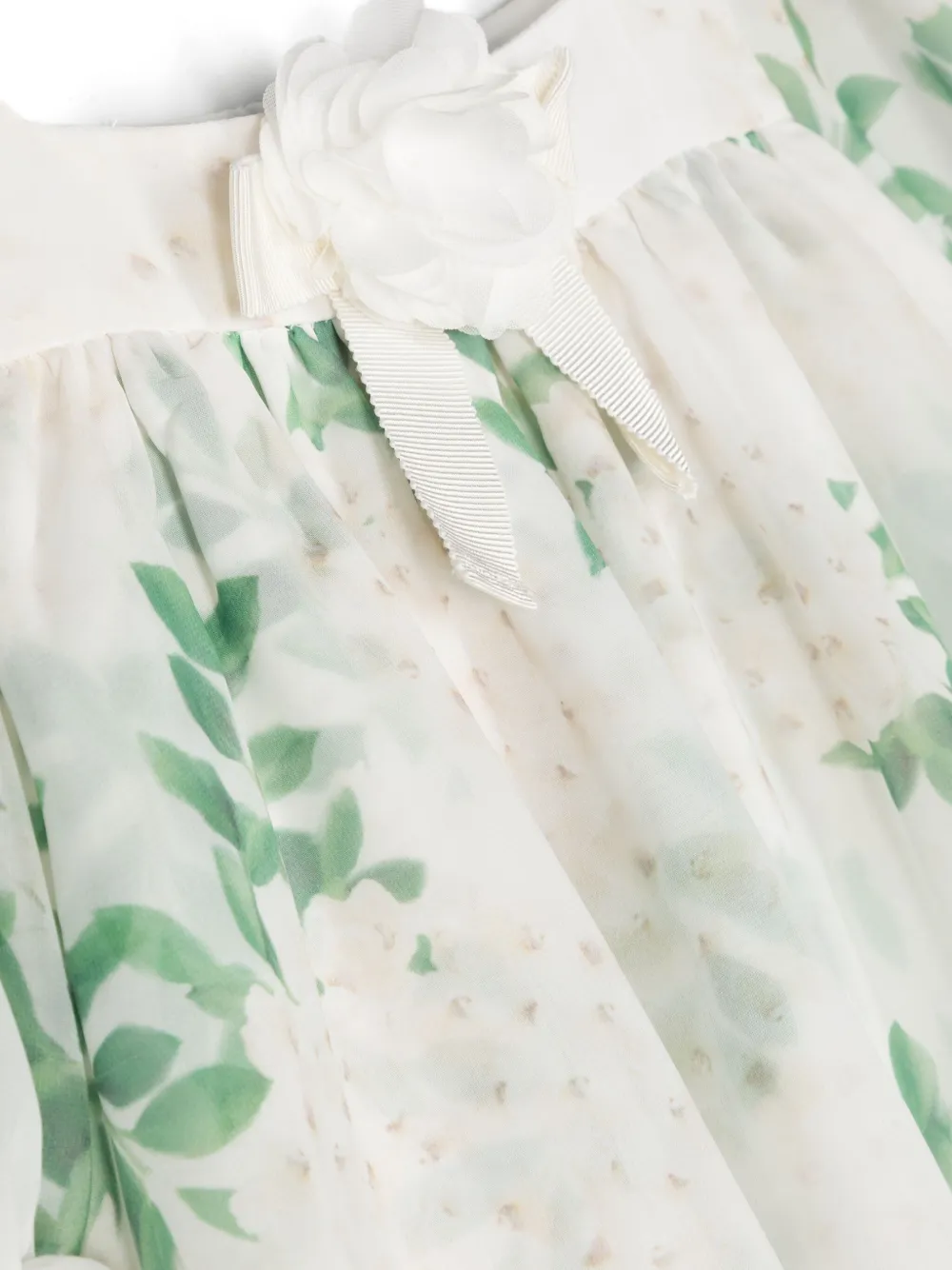 Patachou Jurk met bloemenprint Wit