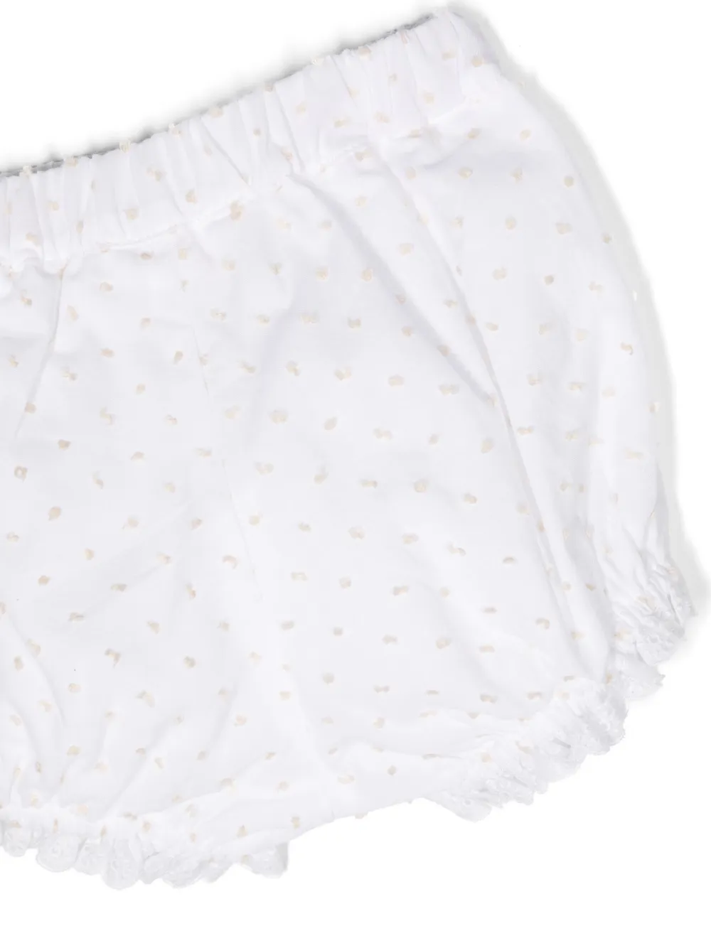 Patachou Shorts met borduurwerk Wit