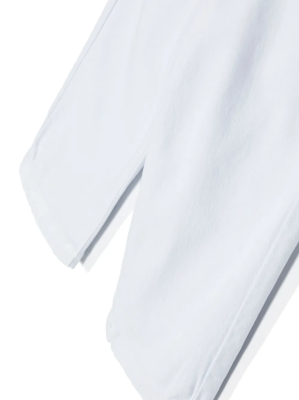 Patachou Broek met geborduurd logo Blauw