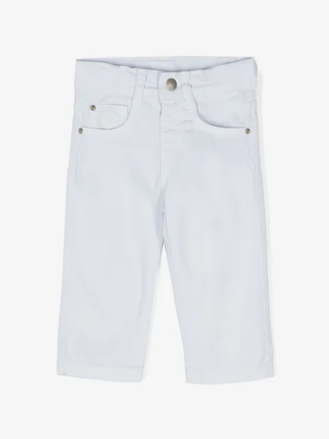 Patachou logo-embroidered trousers