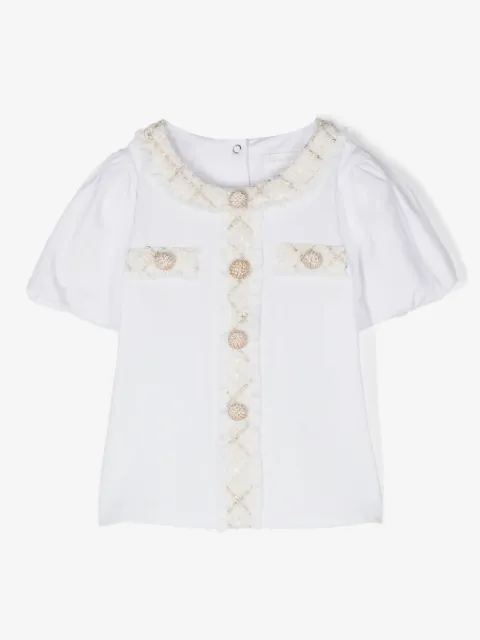 Patachou T-shirt met bouclé zoom