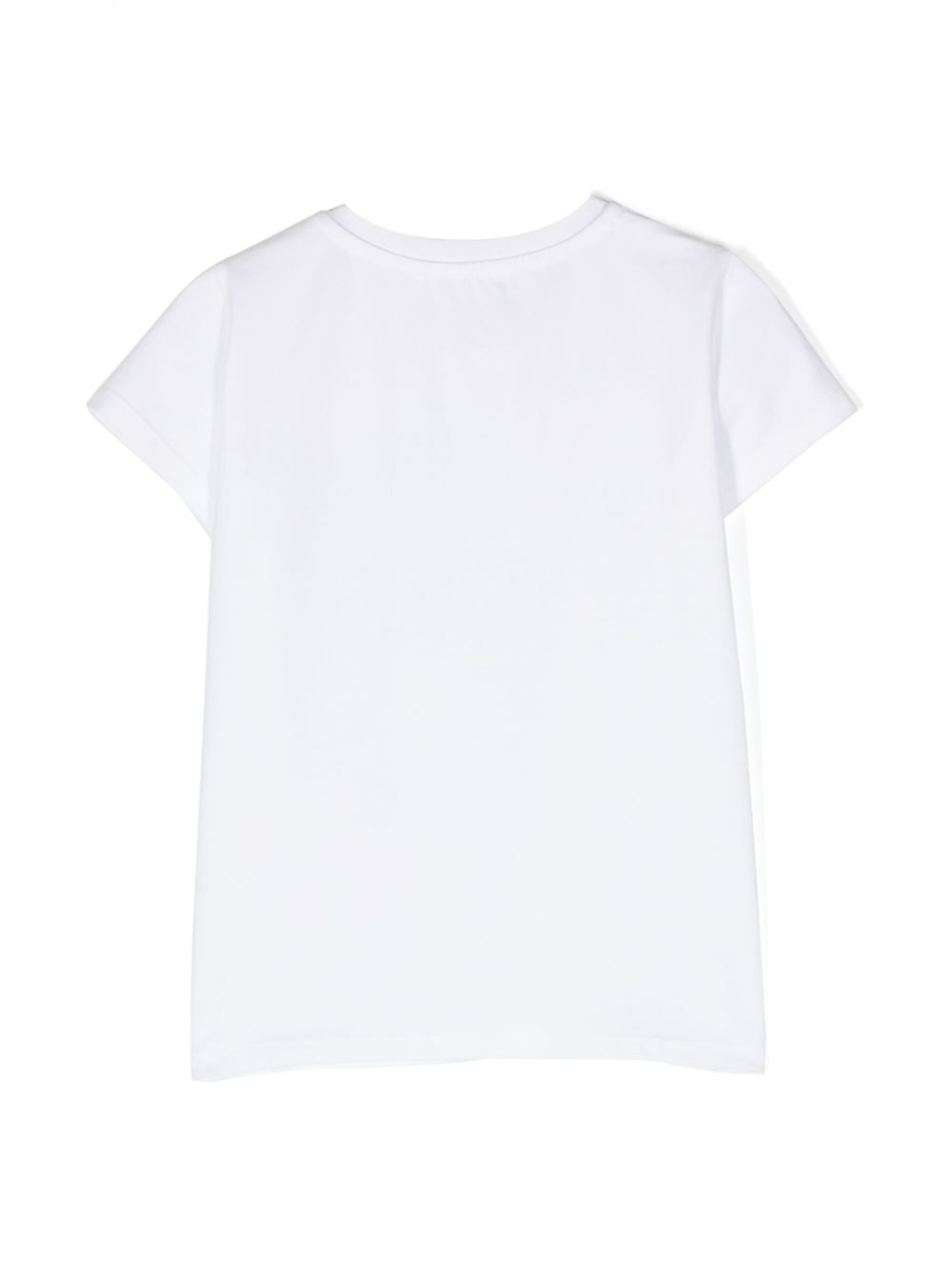 Patachou embroidered-logo T-shirt - White