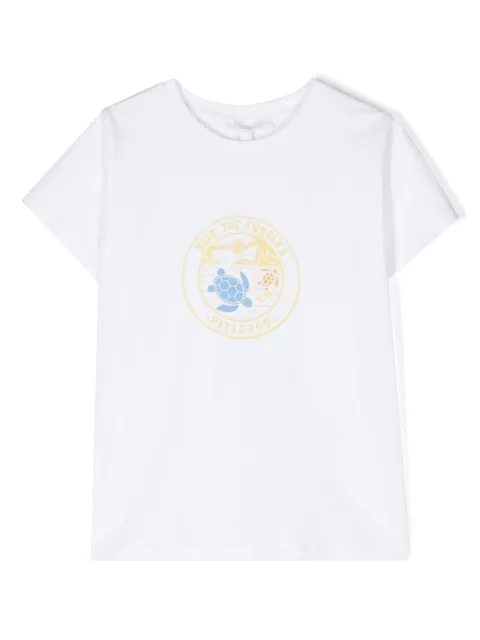 Patachou playera con estampado Save The Turtle