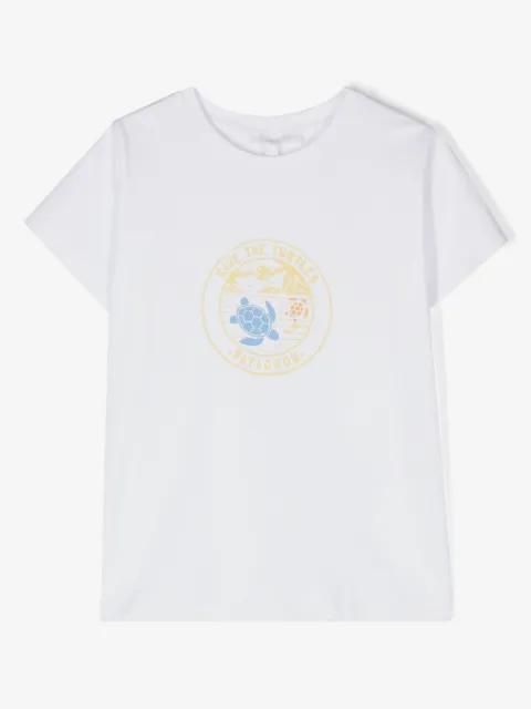 Patachou t-shirt à imprimé Save The Turtles