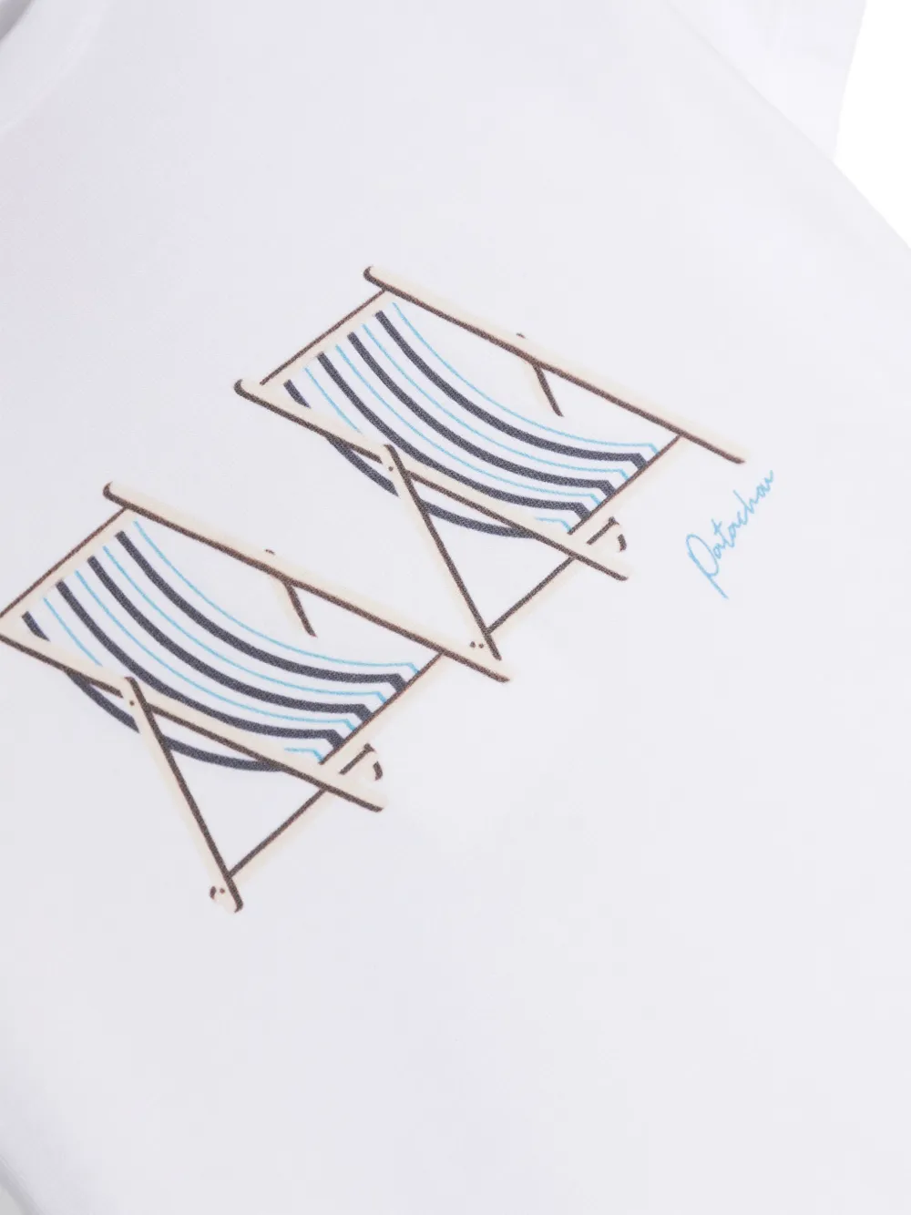 Patachou Katoenen T-shirt met logoprint Wit