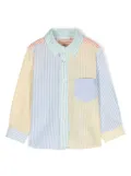 Patachou long-sleeve striped shirt - Blue