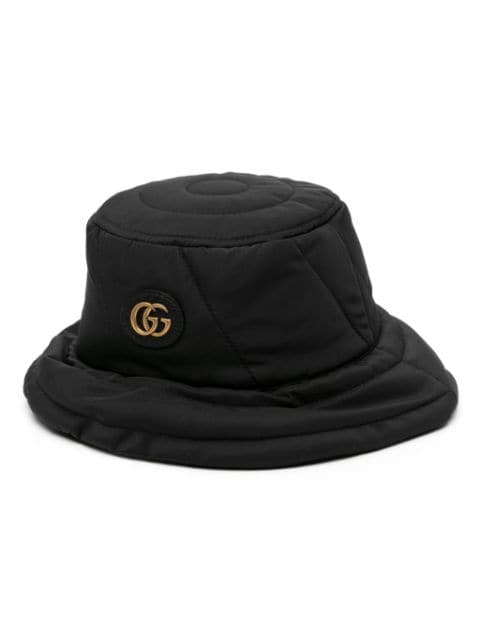 Gucci Double G-patch bucket hat